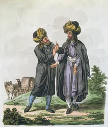 Juifs polonais, gravé par William Ellis (1747-1810) publié en 1804